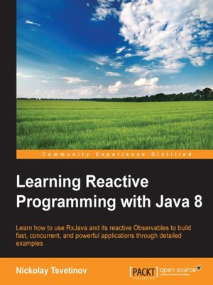 cover image of Learning Reactive Programming with Java 8